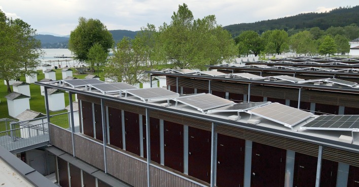 Photovoltaik-Anlagen auf Dächern