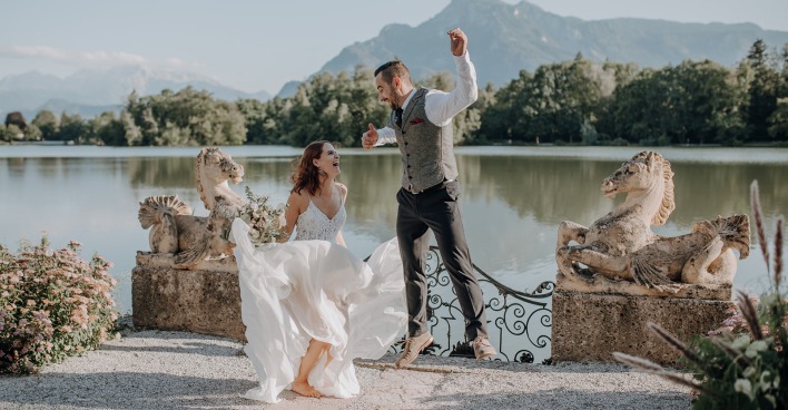 Hochzeit Schloss Leopoldskron | Credit: Glory Days Weddings/Katrin Kerschbaumer Photography