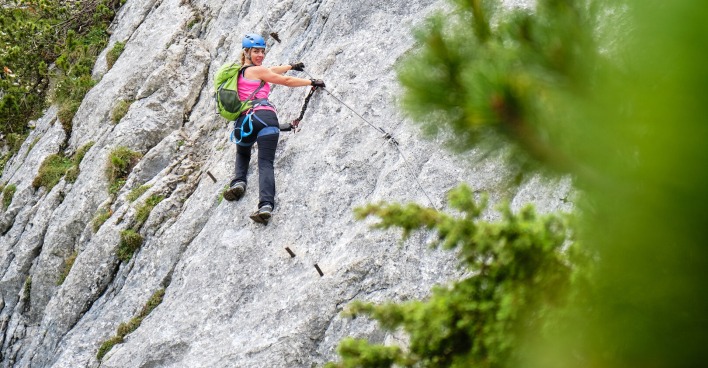 Die Steiermark bietet eine Vielfalt an Klettersteigen.