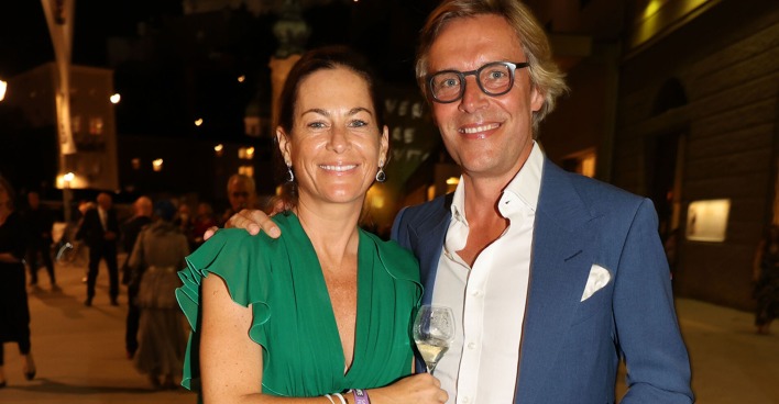 Birgit Lauda mit ihrem neuen Freund