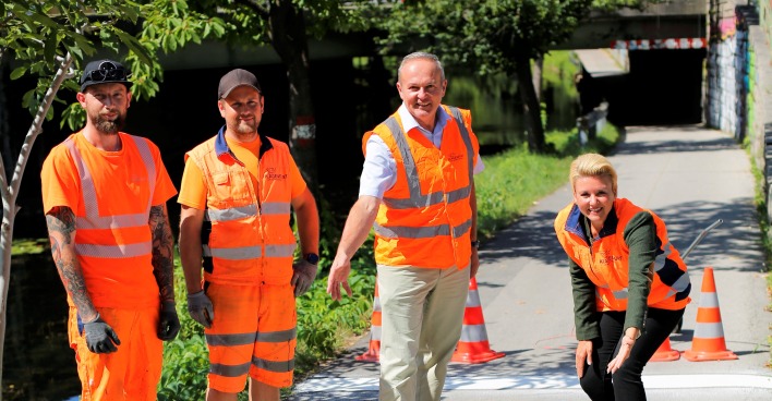 Sicherheit für Radfahrer