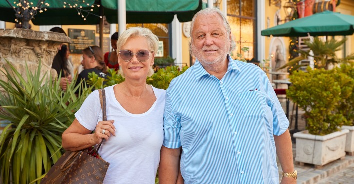 Hannes Kartnig mit seiner Frau Claudia