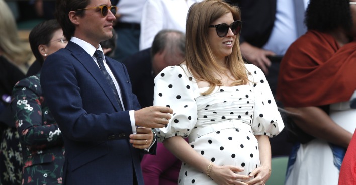 Prinzessin Beatrice mit ihrem Ehemann