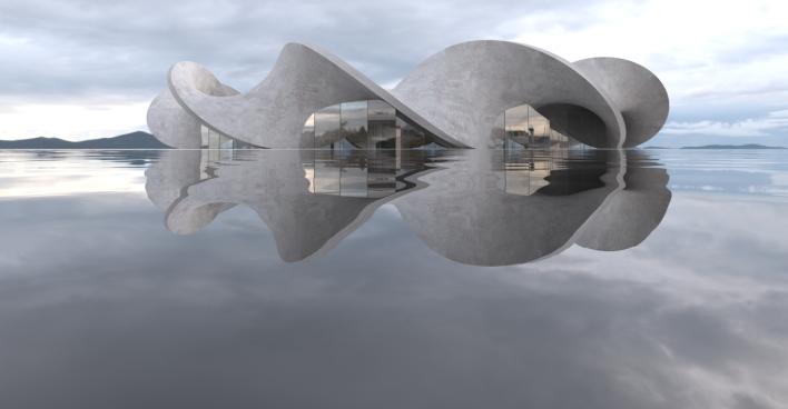 Alternativer Baustoff: Beton | Credit: Antony Gibbon