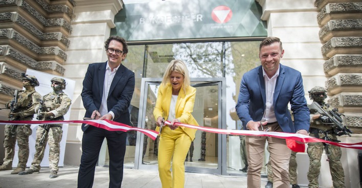 Eröffnung des Bundesheer-Shops auf der Mariahilfer Straße| Credit: Carina Karlovits
