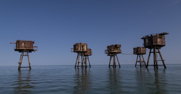 Maunsell Sea Forts: Marode Seefestung in England | Credit: iStock.com/ Daniel Bearham