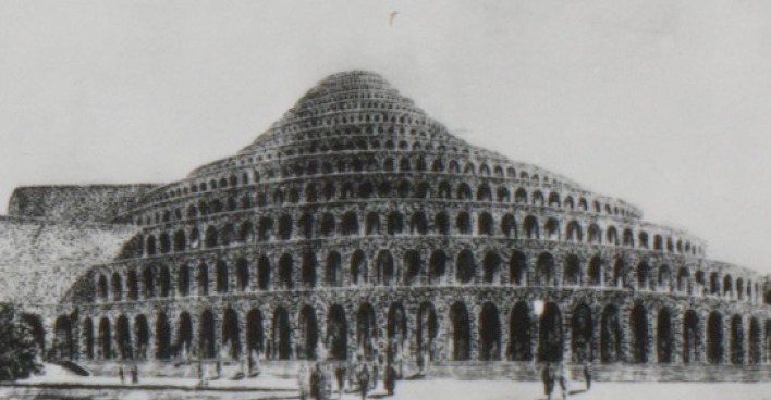 Entwurf: Festspielhaus Hellbrunn | Credit: Repro: Stadtarchiv Salzburg