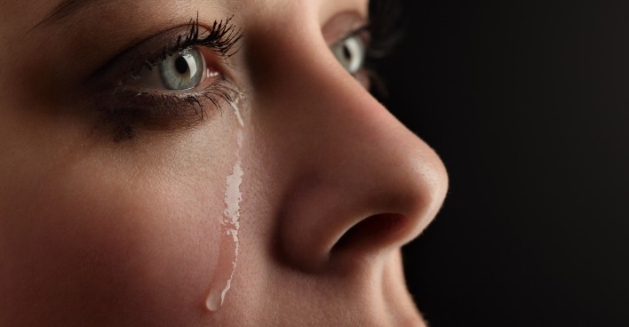 Weinen ist ein Ausdruck von Emotionen