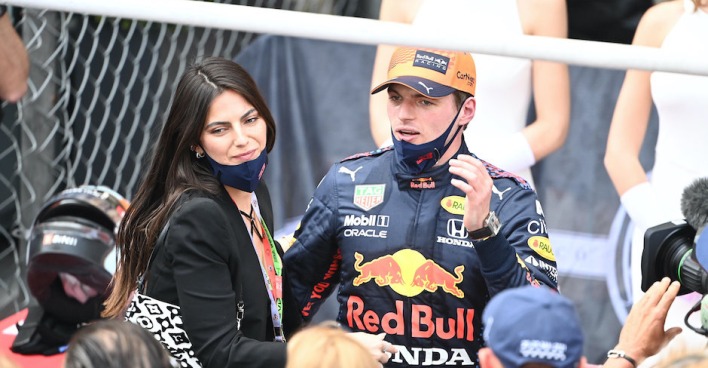 Kelly Paquet und Max Verstappen I Credit:  Pressesports/EXPA/picturedesk.com