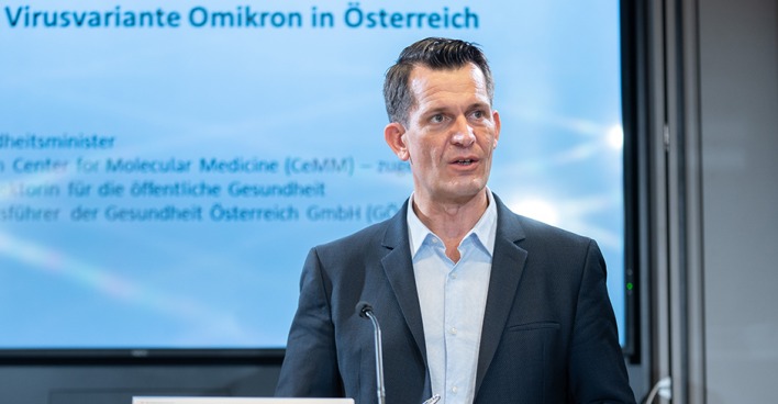 Gesundheitsminister Wolfgang Mückstein