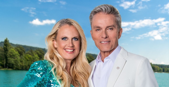 Barbara Schöneberger und Alfons Haider