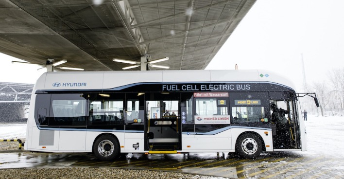 Wasserstoffbus der Wiener Linien | Credit: Wien Energie/Max Kropitz