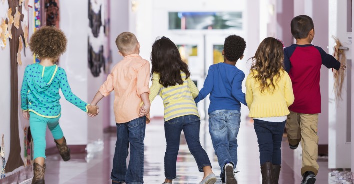 Kinder im Kindergarten
