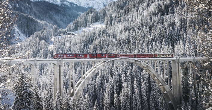 Langwieser Viadukt | Credit: Rätische Bahn