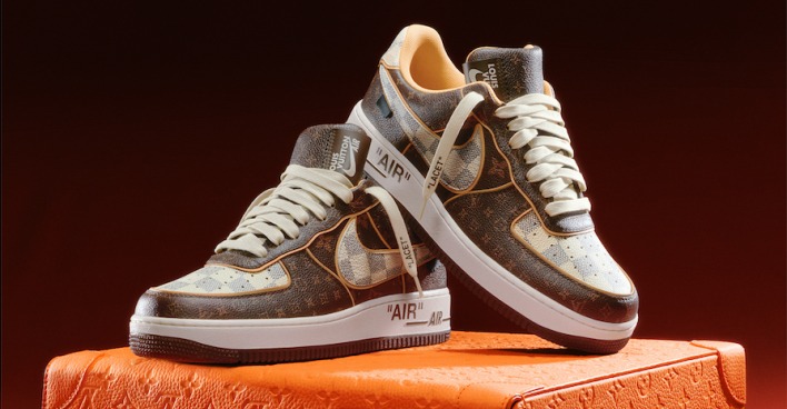 Louis Vuitton and Nike "Air Force 1" by Virgil Abloh