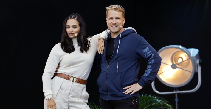 Oliver und Amira Pocher