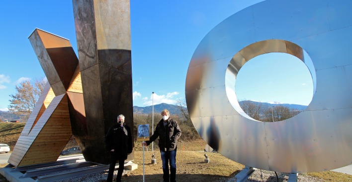 Kunstwerk in Wolfsberg