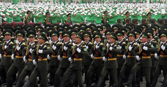 Parade in Turkmenistan | Credit: XINHUA/Action Press/picturedesk.com
