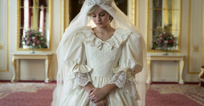 Emma Corrin als Diana in "The Crown"