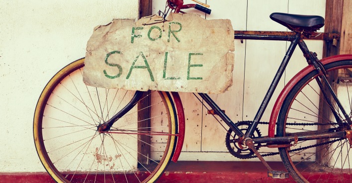 Fahrrad gesucht! | Credit: iStock.com/Chalabala