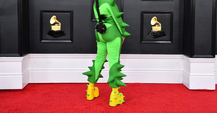 Tayla Parx am Roten Teppich der Grammys.