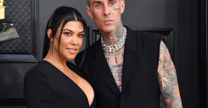 Kourtney Kardashian und Travis Barker
