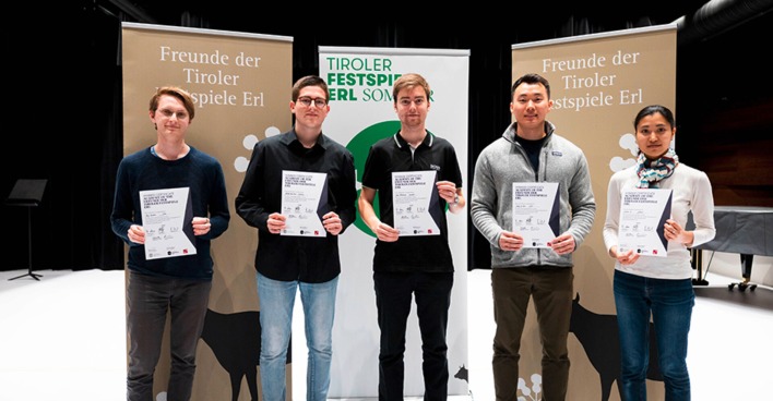 Die Gewinner:innen der Bläserakademie 2022 | Credit: Tiroler Festspiele Erl