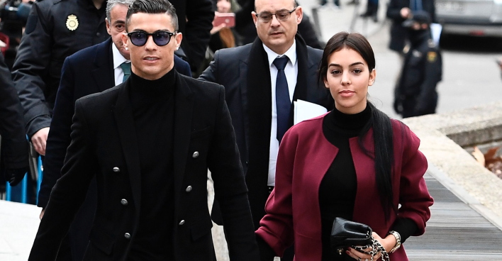 Ronaldo und Giorgina | Credit:  PIERRE-PHILIPPE MARCOU / AFP / picturedesk.com