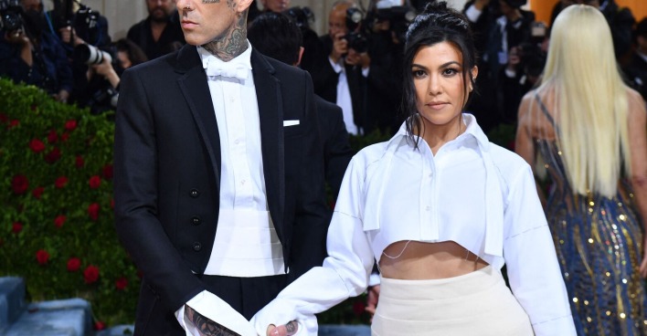 Kourtney Kardashian und Travis Barker