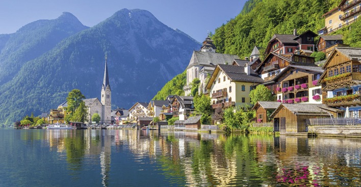Hallstatt. Kirchen in OÖ.