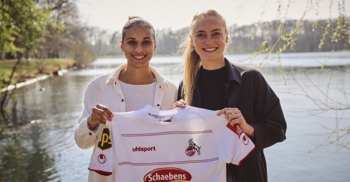 Sarah Puntigam und ihre Freundin wechseln zusammen nach Köln. | Credit: sariipu/Instagram