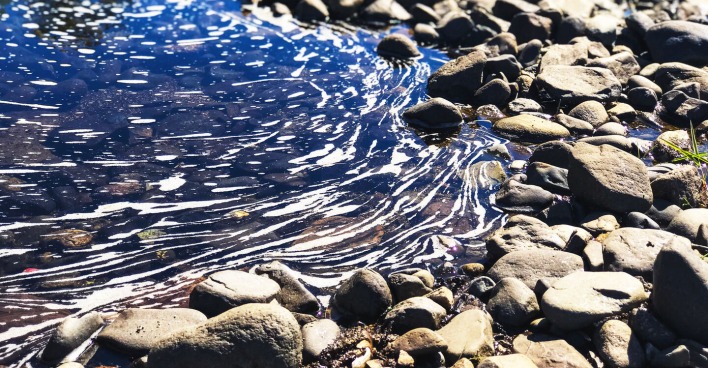 Öl in Wasser