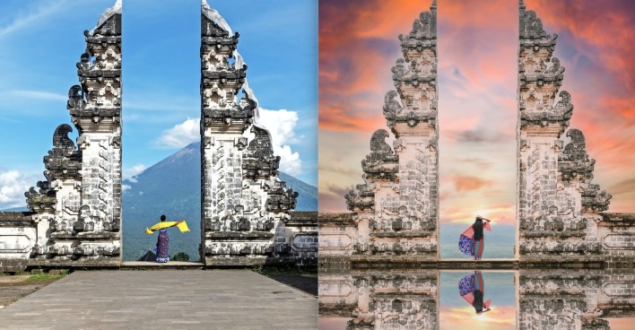 Sightseeing-Hotspots: Insta vs. Realität | Credit: iStock.com/Travel Wild (links), iStock.com/Cn0ra (rechts)