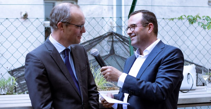 Standortanwalt Alexander Biach und Bernd Bartosek | Credit: Vlad Stefann