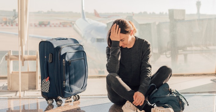 Flug wurde gestrichen