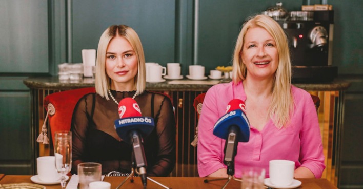 Mathea und Claudia Stöckl I Credit: ORF/Ö3/Martin Krachler