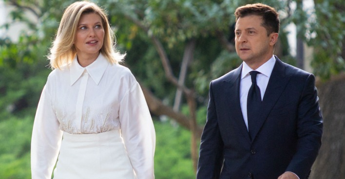 Wolodymyr und Olena Selenskyj I Credit: PRESIDENCY OF UKRAINE/AFP/picturedesk.com