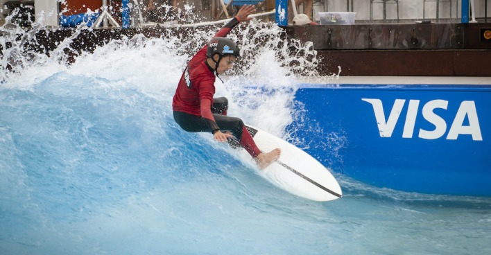 Surfer bei CityWave in der SCS | Credit: Stefan Knittel