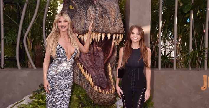 Heidi und Leni Klum