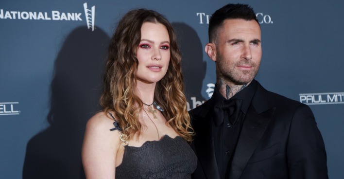 Adam Levine und Behati Prinsloo