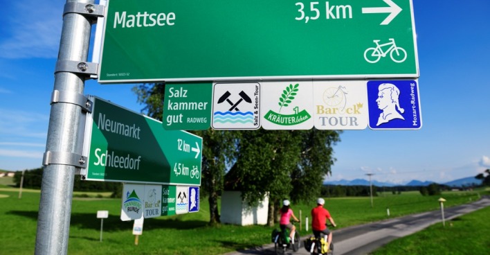 Radtouren im Seenland / Credit: Salzburger Seenland/Eisele-Hein