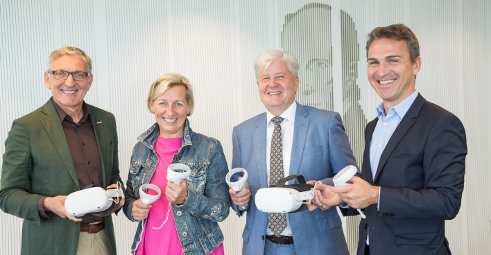 Josef Herk, Kristina Edlinger-Ploder, Erich Brugger und Martin Neubauer