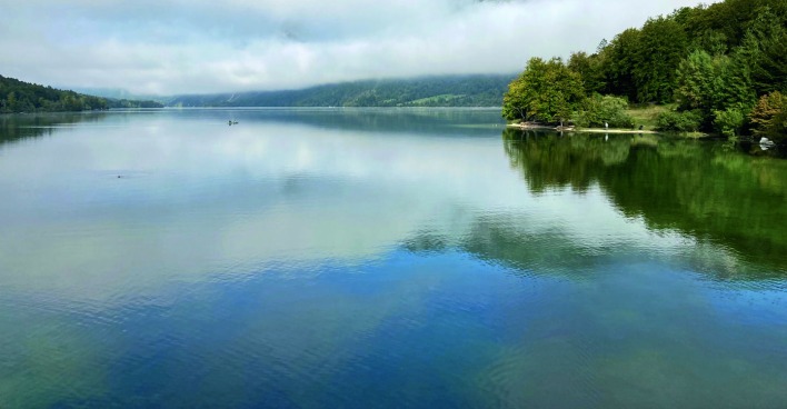 Bohinjsee in Slowenien