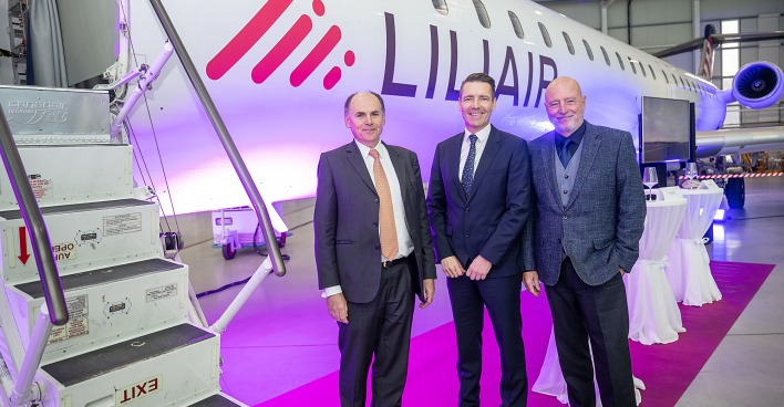 Drei Männer in Zusammenhang mit LILIAIR