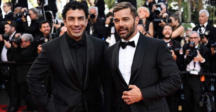 Ricky Martin mit seinem Ehemann Jwan Yosef | Credit: CHRISTOPHE SIMON / AFP / picturedesk.com