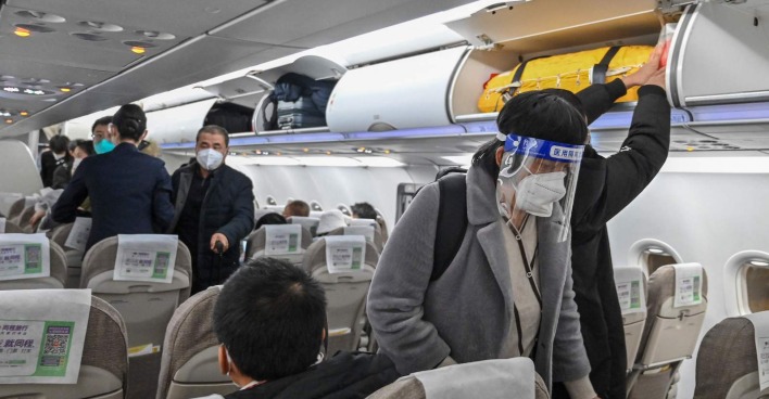 Flugzeug China I Credit: HECTOR RETAMAL /AFP / picturedesk.com