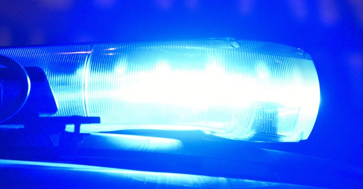 Blaulicht eines Polizeiautos