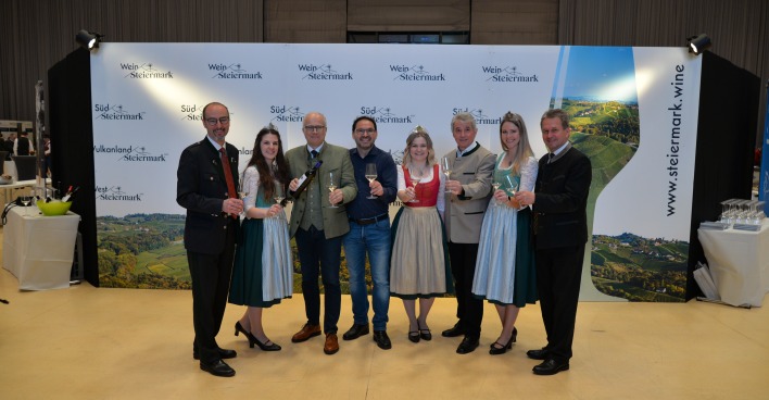 Die Polit-Prominenz bei der steirischen Weinpräsentation
