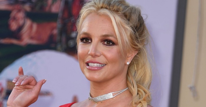 Britney Spears auf dem Roten Teppich.