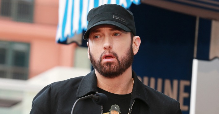 Der 50-jährige US-Superstar Eminem.